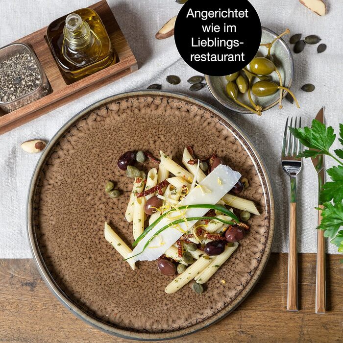 Набір посуду Moritz & Moritz SOLID Steinzeug – 18 предметів (6 осіб)