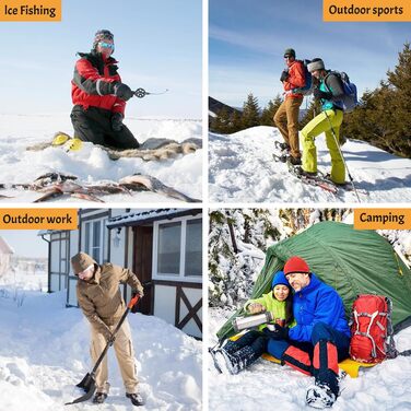 Обогревна жилетка для чоловіків та жінок, жилетка з підігрівом 9 нагрівальних панелей та 3 режими температури, тепла куртка для роботи на відкритому повітрі, подарунок на Різдво