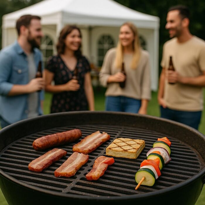 Чавунний гриль-решітка Gusseisen, діаметр 45 см, для вугільних та газових грилів