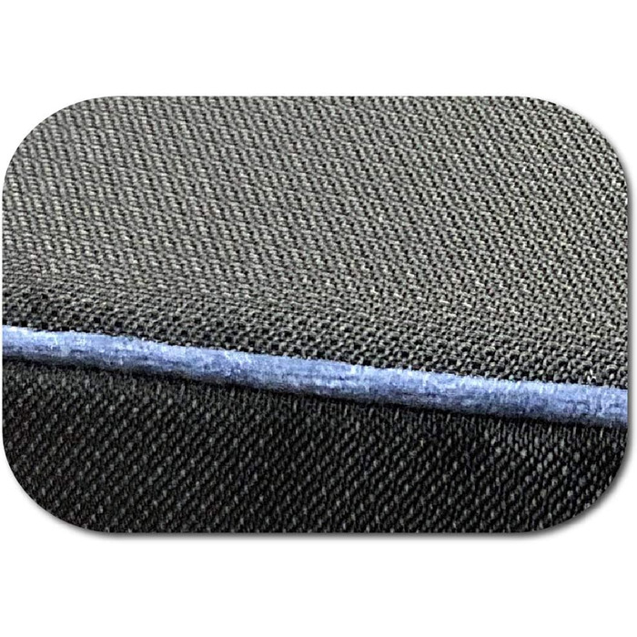 FORTISLINE Dog Mat Dog Bed OAHU Plus 2 Sizes 4 Colors (XL - 120x80x8cm, ) (L - 90x60x8cm, Blue)