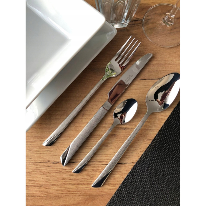 Набір столових приборів Hoffner Premium Laser 72 предмети