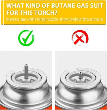 Пальник Бунзена TBTEEK T907 з газовим манометром, для приготування їжі, випічки, кемпінгу, рукоділля та паяння (бутан не входить)