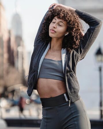 Поясна сумка для телефону Waterfly: поясний ремінь для бігу, джогінгу, спорту, подорожей (одношарова, чорна)