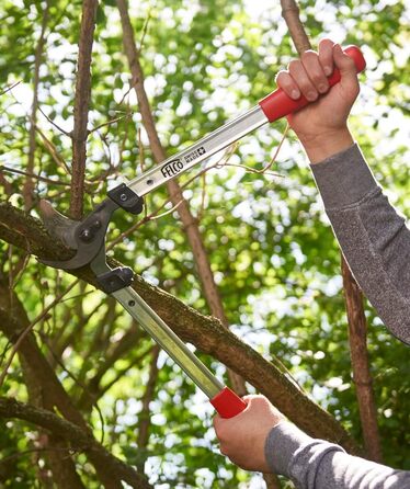 Секатор FELCO 211-40, 40 см, алюмінієві ручки, обрізка гілок до 35 мм, садові ножиці для важких робіт