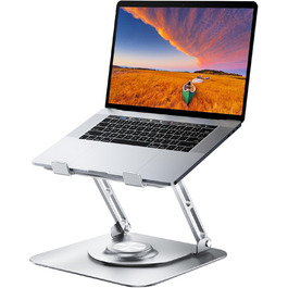 Adjustable Laptop Stand - 360° Swivel Base, Foldable & Portable - Fits 10-17 Inch Laptops (Splitter)