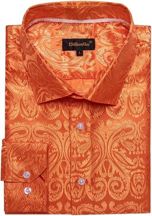 Краватка чоловіча DiBanGu модна, Burnt Orange (S)