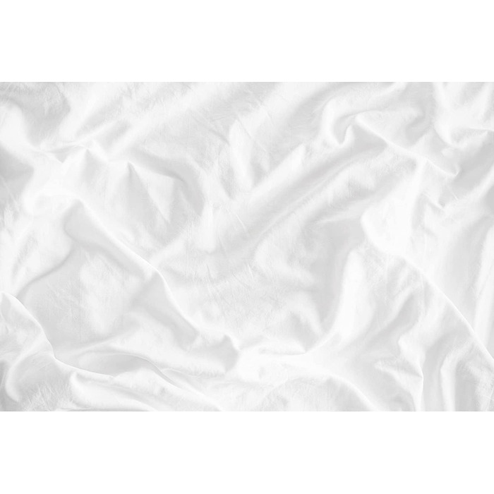 Texpot fitted sheet 240 x 300 cm, smooth white, 100% cotton, without elastic, also suitable for crafting and painting.