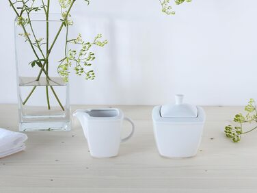 Creatable 12330, Victoria white series, tableware set milk and sugar set 20cl, 2-piece