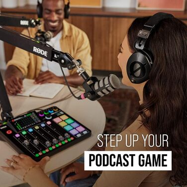 Мікрофон RØDE PODMIC – динамічний, з кріпленням, для подкастів, стрімінгу, геймінгу та запису голосу (білий)