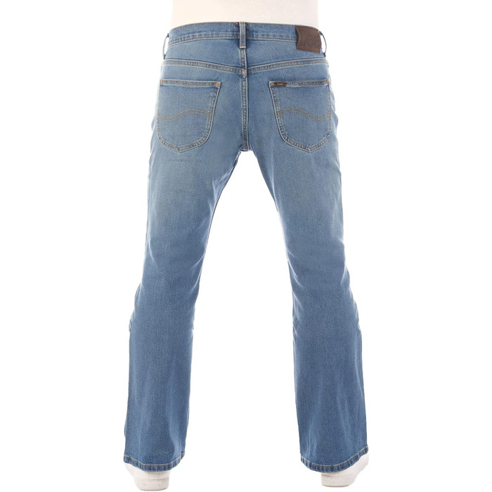 Джинси чоловічі Lee Denver Bootcut сині, еластичні, розміри 32-46