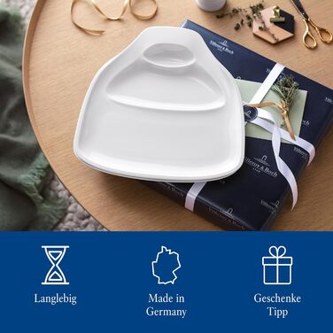 Villeroy & Boch BBQ Passion сковорідка для гриля з ручкою, преміум порцеляна, біла, набір 2 шт.