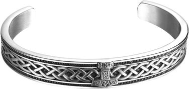 Чоловічий браслет JewelryWe з нержавіючої сталі, плетіння