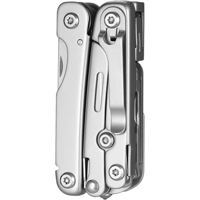 Мультитул ROXON M2 Mini Storm 14 в 1 з розкладною ножицями та без набору біт