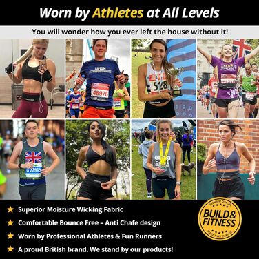 Пояс-підтримка для стегон та тазу з кишенею, кріплення для телефону, кишеня для зберігання, підходить для iPhone, Samsung, чорний/бежевий (L)