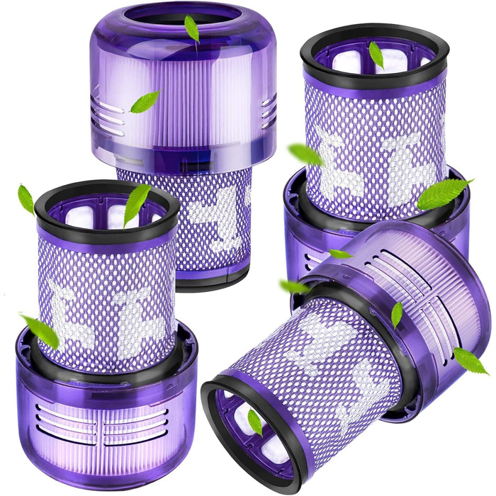 Фільтр HEPA для пилососа Dyson V12 Detect Slim (971517-01) - 3 фільтри + щітка