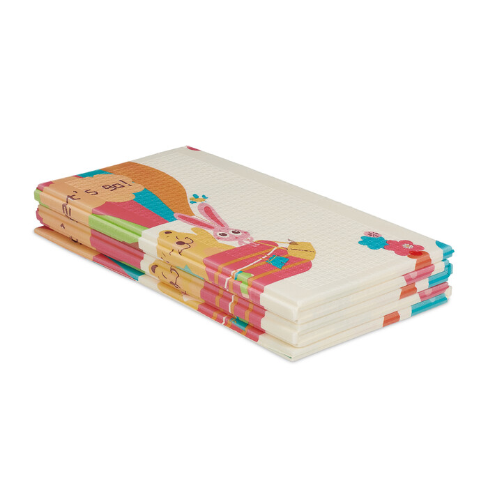 Relaxdays Foldable Play Mat with Animal Motifs