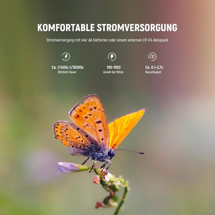 NEEWER RF1-S Макро спалах кільцеве світло для Sony камери, 76W, GN15, 5600K, TTL, 1-1/128, передня/задня синхронізація, кольорові гелі, об'єктивні адаптери, кільця для макрофотографії та студійних фото