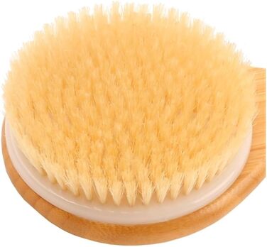 Bath brushes with boar bristles, bamboo, long handle, for men and women, bath brushes, shower brush