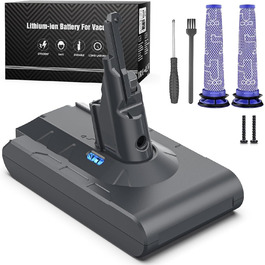 Акумулятор Keenstone 6500mAh 25.2V для пилососів Dyson V10 Animal, Absolute, Motörhead, Fluffy, Total Clean SV12 (замінник V8 6.5Ah)