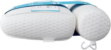 Bath Pillow • Ergonomic & Muscle-Relaxing Premium Bath Pillow • New 5D Special Foam • German Design • Climate Neutral & Sustainably Produced • Bath Pillow Neck Pillow Bathtub