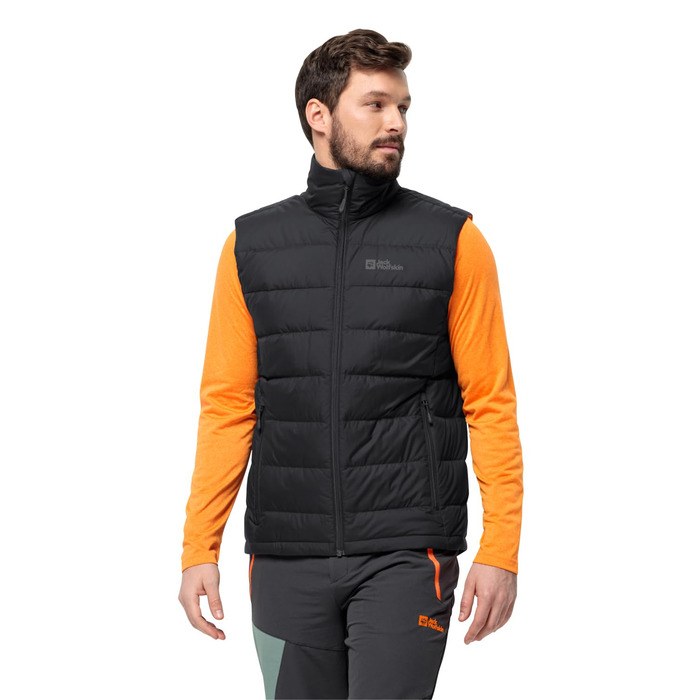 Жилет чоловічий Jack Wolfskin Ather Down M Rds, чорний, XL