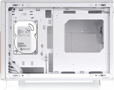 Корпус для ПК Thermaltake TR200 WS Micro-ATX/Mini-ITX, білий, підтримка СРО 360мм, 7 вентиляторів, USB-C