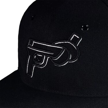 Кепка Snapback Nebelkind для чоловіків та жінок, чорна, універсальний розмір, регульована, unisex, стильна бейсболка в стилі streetwear, ретро