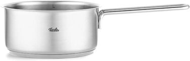 Каструля Fissler Pure Collection з нержавіючої сталі (Ø 16 см, 1,4 л) з кришкою, внутрішньою шкалою, для індукційних плит