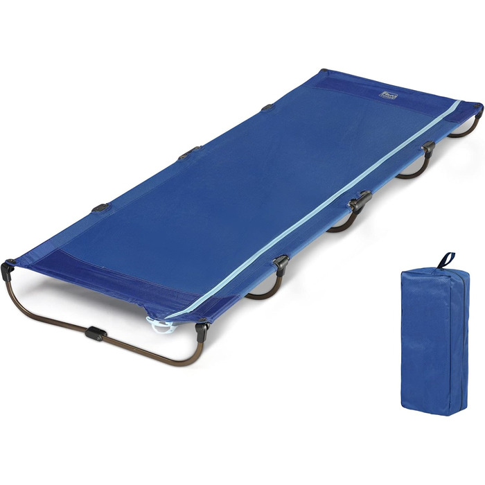Легке туристичне ліжко Timber Ridge: складане, портативне, для кемпінгу та відпочинку на природі (120 кг)
