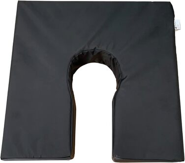 Gar Medical Visco-Druckentlastungskissen, Horseshoe Shape, Waterproof and Breathable, Visco Foam, Cushion for Hemorrhoids and Tailbone Pain, Unisex, Orthopedic Pillow