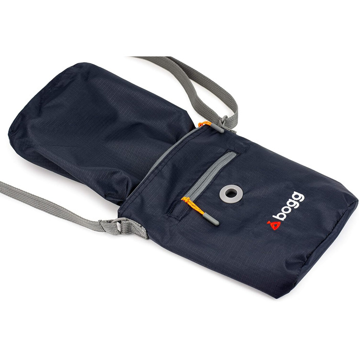 BOGG Універсальна сумка на плече для собак | Диспенсер для пакетів та контейнер для відходів (Сірий)