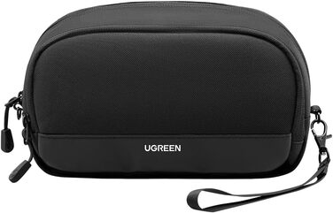 UGREEN Cable Bag Tech EDC Pouch, Cable Organizer Bag, Travel Essentials Cable Bag Organizer, Waterproof, Internal Zippered Layers, FOR Power Bank, Charger, Adapter, Cables, HDD