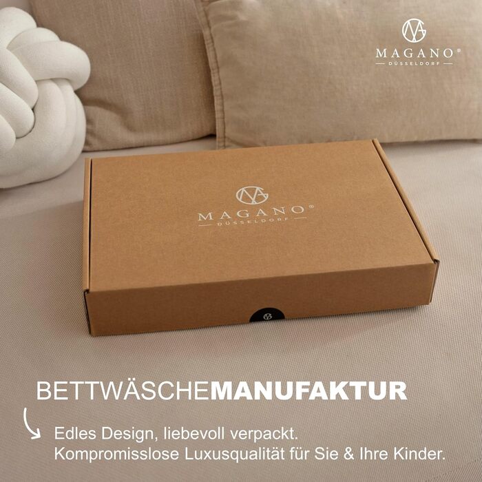 Постільна білизна для дитячого ліжечка Magano® 100x135 см, бамбук та бавовна сатин, 400 TC, гіпоалергенна, для хлопчиків та дівчаток, темно-синій комплект (100x135 см + 40x60 см)