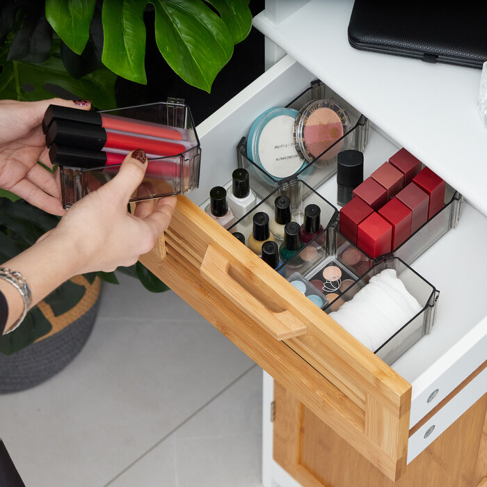 Relaxdays 8-Piece Drawer Organizer System