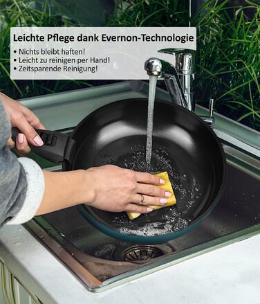 Набір посуду Kelton 27 предметів: каструлі, сковороди з антипригарним покриттям, набір для приготування їжі, без PFOA та PTFE, знімні ручки