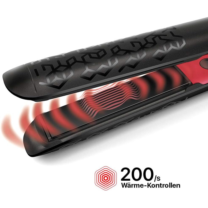 Випрямляч для волосся Swiss'X Pulsecare 101.20/I професійний з іонізацією, регулюванням температури, 3м кабель, Swiss Made
