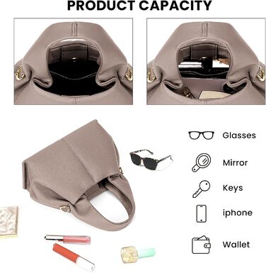 Сумка-клатч жіноча Cloud Pouch Bag сіра міні: сумка на плече, кросбоді, ретро, з ремінцем