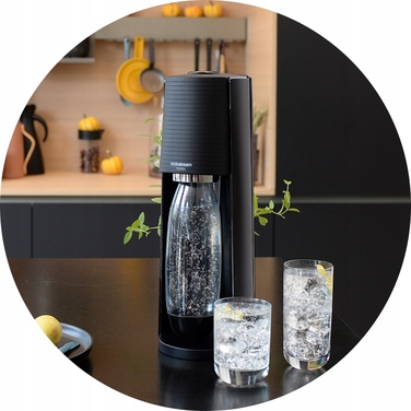 Сифонізатор для води SodaStream Terra + 2 пляшки + 4 сиропи (Pepsi, 7Up, Mirinda, Pepsi Max)