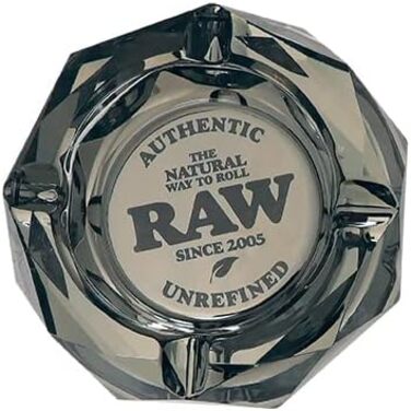 Скляна попільничка Raw DarkSide, середня