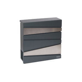 Поштовий ящик ARREGUI Armor E6905 антрацит з газетницею, сталь, розмір M (DIN A4)