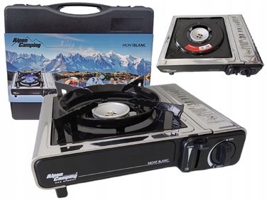 Портативна туристична плитка Alpen Camping Mont Blanc