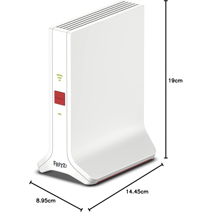 FRITZ!Repeater 3000 AX - Wi-Fi 6 репітер з трьома радіомодулями (до 4200 Мбіт/с)