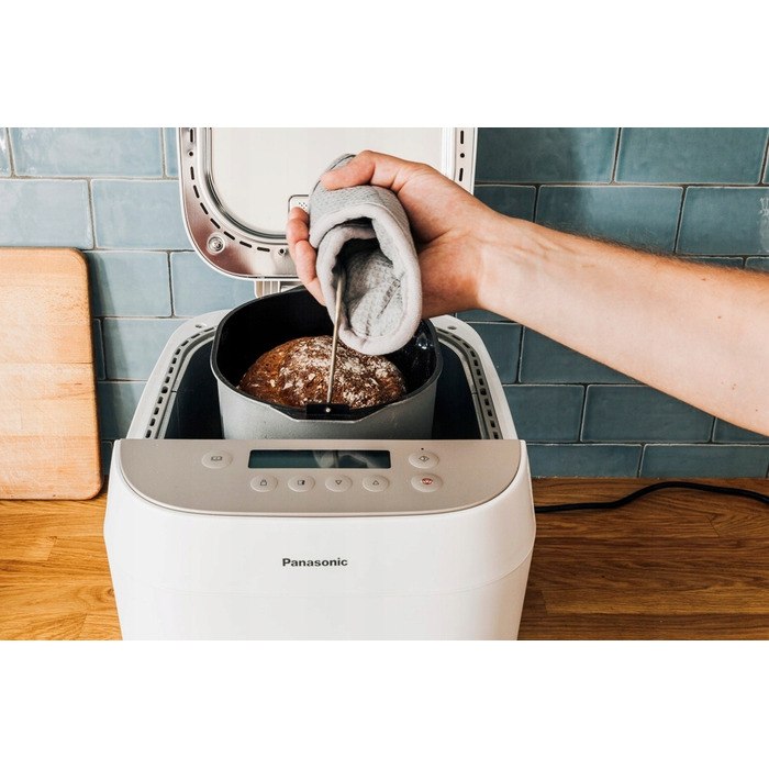 Хлібопічка Panasonic Croustina, біла, 700 Вт