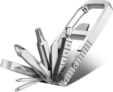 Мультитул 12-в-1 Klein Tools: мультиінструмент, мультифункціональний ніж, мультитул для виживання, ключ-брелок, подарунок для чоловіків