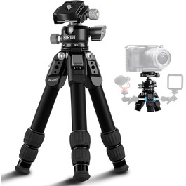 Штатив SIRUI AM-203S: компактний міні-штатив з алюмінію для DSLR, Vlogging, настільний, 15кг, 42см