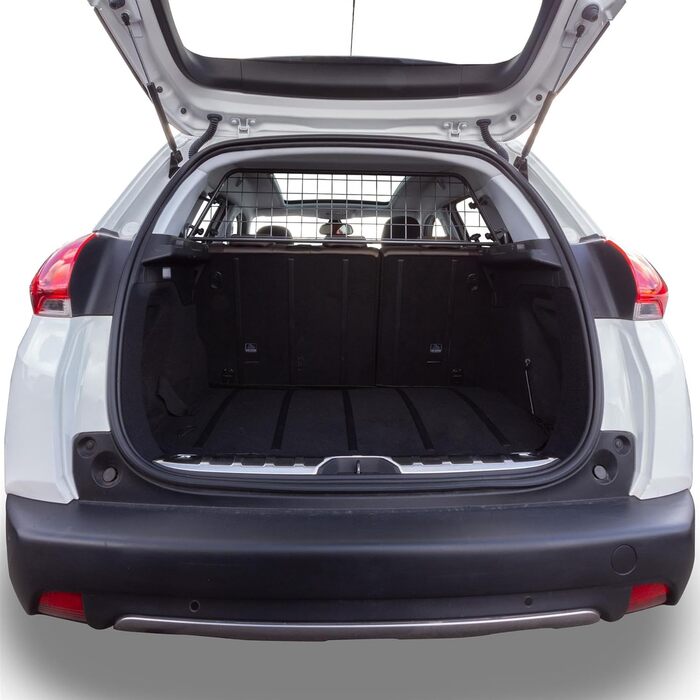 Сітка для собак Travall Peugeot 2008 (2013-2016) - захист багажника, сітка для транспортування собак, міцна сталева конструкція