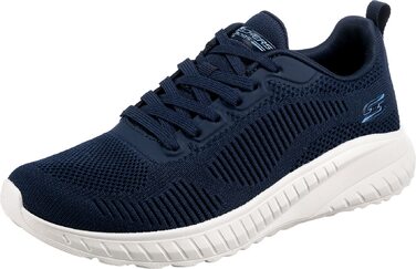 Жіночі кросівки Skechers Bobs Squad Chaos Face Off (42 EU, Navy Engineered Knit)
