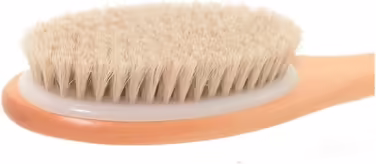 Lady Body Scrub Brushes for Women and Men, Horsehair Bath Brushes with Long Handle Bath Scrubber