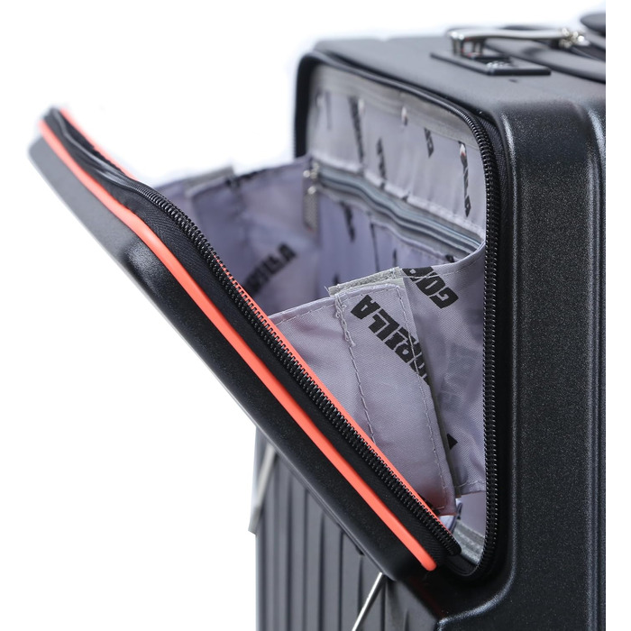 Чохол-валіза Hartschalen Gorilla для ділових поїздок з відділенням для ноутбука та TSA замком, чорний