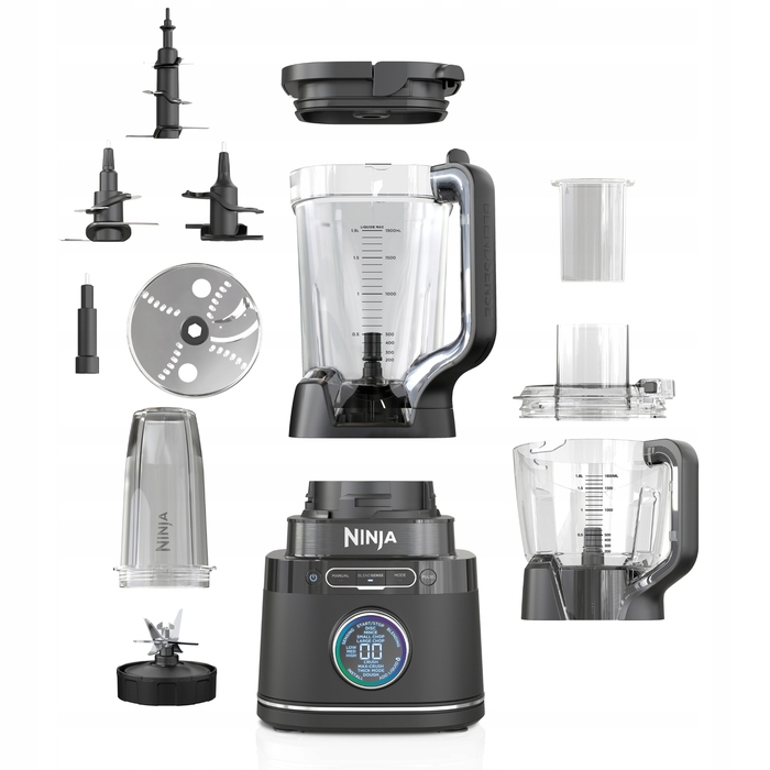 Стаціонарний блендер Ninja TB401EU, 1200 Вт, чорний